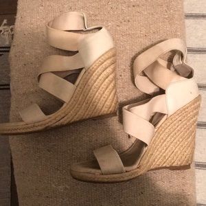 Club Monaco Espadrille Wedges - Size 6